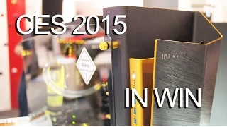[HD] CES 2015 - In Win Unveils Golden S-Frame, New S-BOX, and More