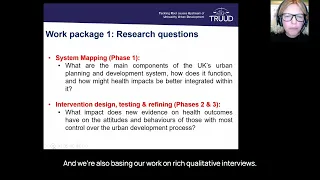 UKPRP event 4 | Making healthy decisions on urban development and planning