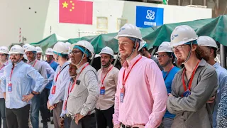 Over 200 foreign nuclear experts visit world's first onshore small modular reactor in China
