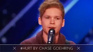 Amazing original song sung by Chase goehring on America's got talent