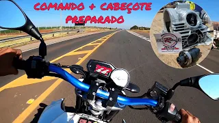 fazer 250 com comando bravo + cabeçote preparado. vale a pena??