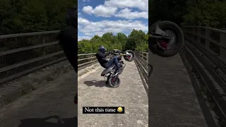 Circle wheelie loop fail Honda grom 181 #fail #hondagrom #loop