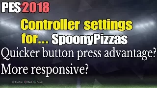PES 2018 - SpoonyPizzas Controller Settings