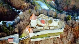 Cinematic ŽOVNEK CASTLE - Slovenia | Drone video
