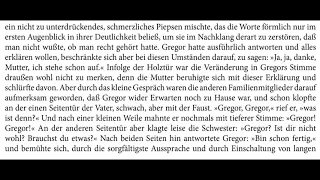 Franz Kafka Die Verwandlung Hörbuch und Text 1