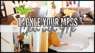 NEW! 2024 SUMMER TACKLE YOUR MESS | Non Toxic Whole House Clean with Me |  Homemaking Motivation