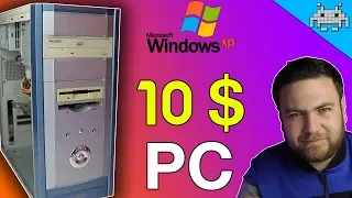 جمعت بي سي ويندوز XP ب 10 دولار / نفس أول كمبيوتر استخدمتو بعام 2003 !!