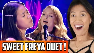 Claudia Emmanuela Santoso + Freya Ridings - Castles Reaction | Winner of The Voice Of Germany!