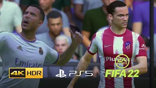 FIFA 22 PS5 - REAL MADRID VS ATLÉTICO MADRID -  *LA LIGA* - 4K60FPS HDR NEXT-GEN GAMEPLAY