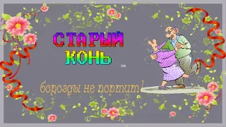 Посмотрите - не пожалеете    -  СТАРЫЙ  КОНЬ   борозды не портит!