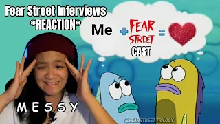 BINGE WATCH FEAR STREET INTERVIEWS WITH ME! *REACTION*