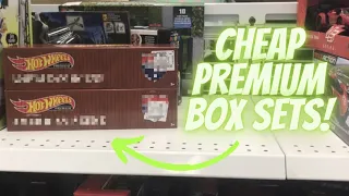 CHEAP hot wheels PREMIUM BOX SET found at ROSS!! I’m back on the hunt!