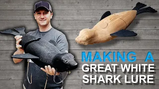 Making a Wooden Lure for Great White Sharks: the world’s largest practical fishing lure