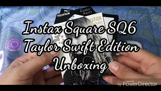 Instax Square SQ6 Taylor Swift Edition Unboxing! #TaylorSwift #InstaxTaylorSwiftEdition #Fujifilm