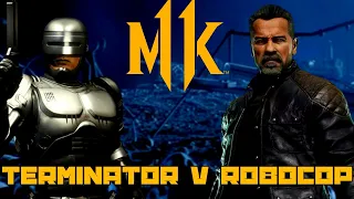 Mortal Kombat 11 - Terminator VS Robocop NEW MK11 AFTERMATH GAMEPLAY!!.. 1080p (60fps)
