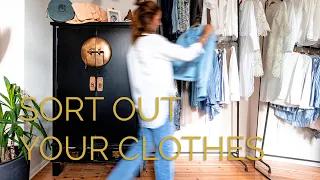 Before you sort out clothes, ask yourself these 5 QUESTIONS