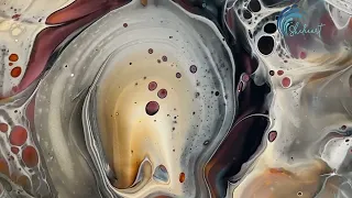 409. Sheleeart - Acrylic Pouring - Hidden Scoop and Drag testing