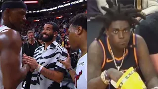 Rappers at NBA Games