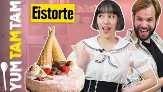 Eistorte I Leckere Torte mit kinder Riegel® | UdPP