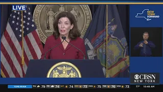 Gov. Hochul Gives Latest COVID Update In New York