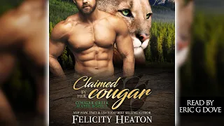 Claimed by her Cougar - Free full length shifter romance audiobook - Cougar Creek Mates #1