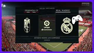 FIFA 21 / Granada vs Real Madrid / Nuevo Estadio de Los Cármenes / La Liga Gameplay / HD