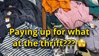 Thrifting for items to resell on eBay | Paid up for some interesting items #thrifting #reselling