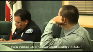 City of Calexico Council Meeting 11-15-11