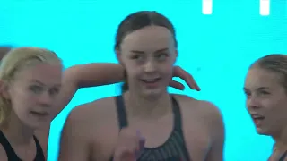 4x100m Freestyle Women - Euro Swimming Champ. Rome 2022 - Final