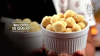 Biscoito de queijo que derrete na boca | Teu Gostinho