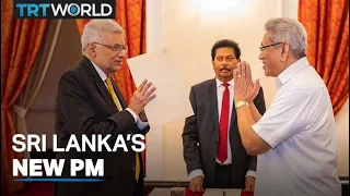 Ranil Wickremesinghe sworn in as prime minister of Sri Lanka