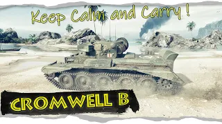 Cromwell B - Keep Calm and Carry  - UK Tier VI MT | World of Tanks Replays | 3,6K Damage 9 Kills