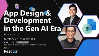 Startup AI School: Application Design and Development in the Gen AI Era #7