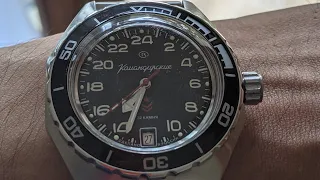 Vostok Komandirskie 24 Hour Watch: Unboxing and first look. (An year in the waiting)