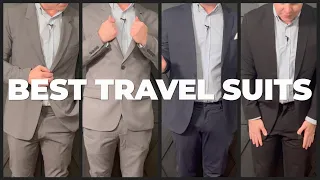 Best Men's Travel Suit? We Test Bluffworks vs. Twillory vs. xSuit vs. Ministry of Supply + More!