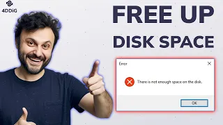 (Solved!) There Is Not Enough Space Available on the Disk to Complete this Operation Windows 11/10