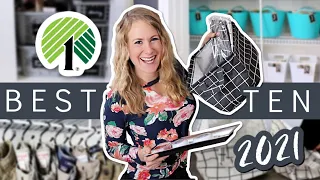10 DOLLAR TREE SECRETS to organize your home like a pro in 2021!
