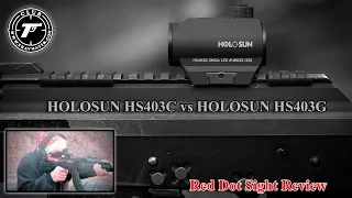 Обзор коллиматорных прицелов HOLOSUN (ХОЛОСАН) HS403C и HS403G