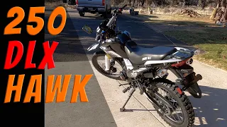 Hawk 250 DLX From Amazon, Unbox, First Start First Ride (Is this bike worth the cash)?