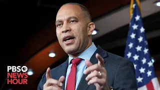 WATCH LIVE: House Democratic Leader Jeffries holds briefing following Biden's State of the Union