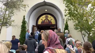 Oct 15 2023 Честнейшую Херувим…, Крестный ход, Покров, Holy Protection, Nyack NY