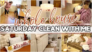 NEW * 2021 WHOLE HOUSE CLEAN WITH ME / EXTREME SATURDAY CLEANING / ALL DAY CLEANING /robin lane lowe