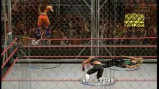 WWE Smackdown vs. Raw 2010 Women's Steal Cage Match