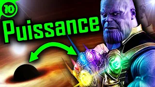 Le VRAI POUVOIR de THANOS via la SCIENCE (abusé) 🌌