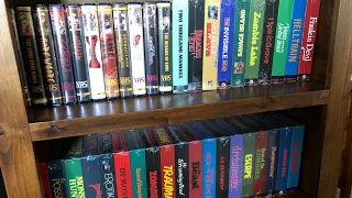 My VHS Collection Overview, Horror, Sci Fi, Clamshell, Big Box, Limited Numbered, Rare, Out of Print