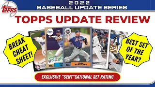 Topps UPDATE SERIES 2022 Review! BEST SET OF THE YEAR? | Complete Set Guide