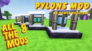 Minecraft in a Hurry - Pylons Mod Quick Overview - ATM8