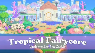 Underwater Sea Castle Build | Animal Crossing New Horizons