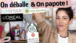 MEGA BEAUTY UNBOX de la rentrée !! J'ai fait le plein 😁 ; Skincare, makeup, accessoires etc.