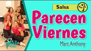 Parecen Viernes - Marc Anthony | Salsa | Zumba© Choreography by Silvie Fitness